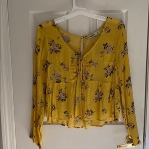 Floral blouse from hollister